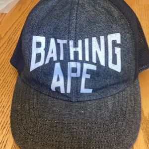 COPY - Bathing ape (Bape) grey SnapBack hat